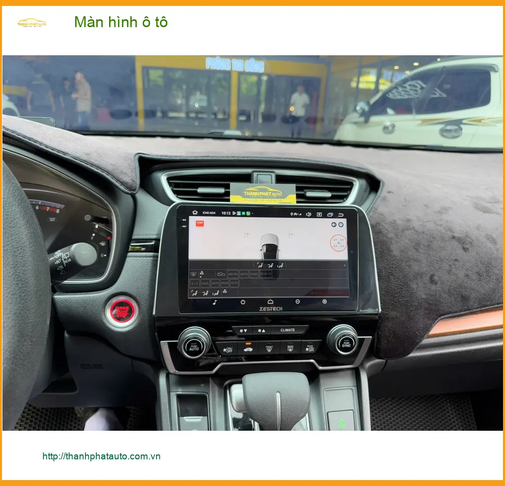 Anh Tài lắp màn hình ô tô Hyundai Accent tại Quận Phú Nhuận nâng cấp tiện ích ảnh thực tế 2