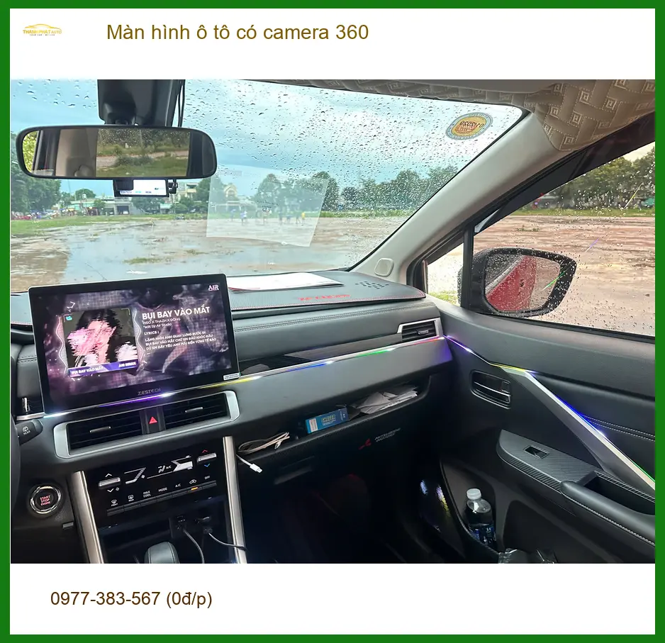 Chị Diệp lắp Màn hình ô tô có camera 360 cho Toyota Veloz tại Quận 9 để lái xe an toàn hơn ảnh thực tế 2