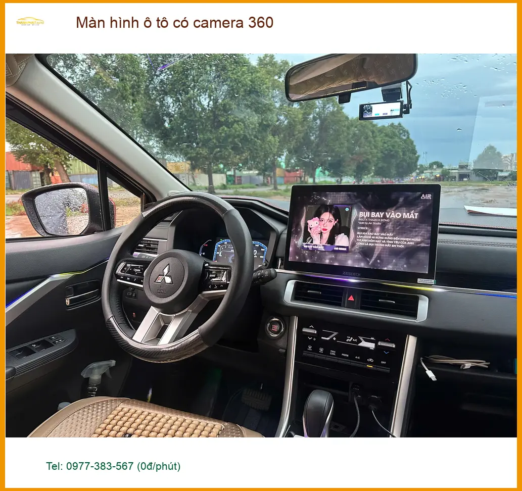 Chị Diệp lắp Màn hình ô tô có camera 360 cho Toyota Veloz tại Quận 9 để lái xe an toàn hơn ảnh thực tế 3