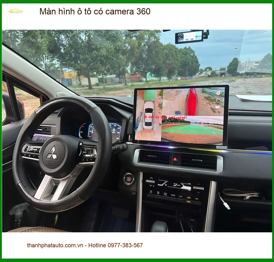 Chị Diệp lắp Màn hình ô tô có camera 360 cho Toyota Veloz tại Quận 9 để lái xe an toàn hơn ảnh thực tế 4