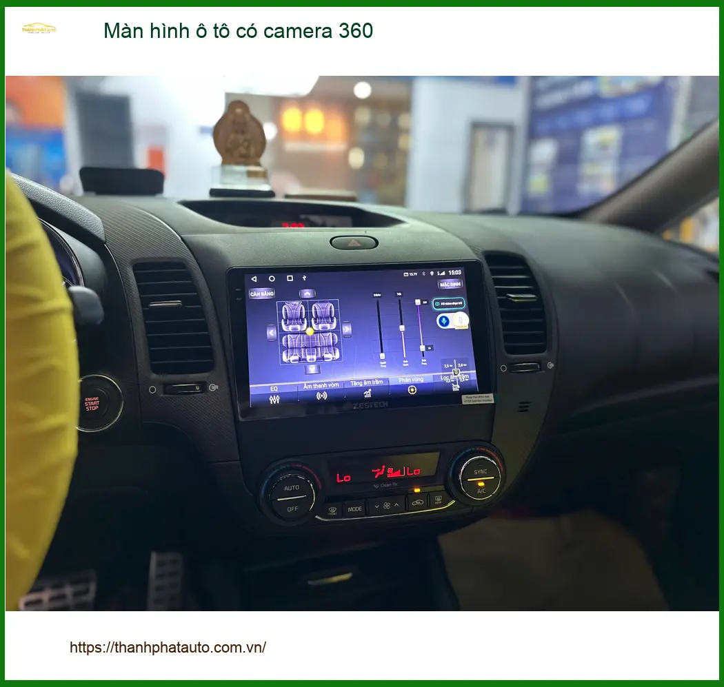 Anh Minh lắp màn hình ô tô tích hợp camera 360 cho Ford Everest tại Quận 10. ảnh thực tế 4