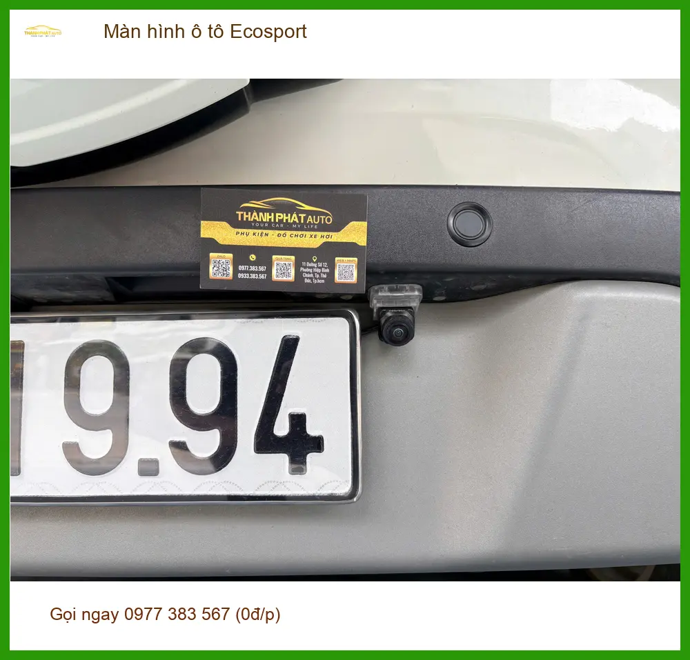 Chị Thảo lắp màn hình ô tô Ecosport tại Quận 10 để nâng cấp trải nghiệm giải trí