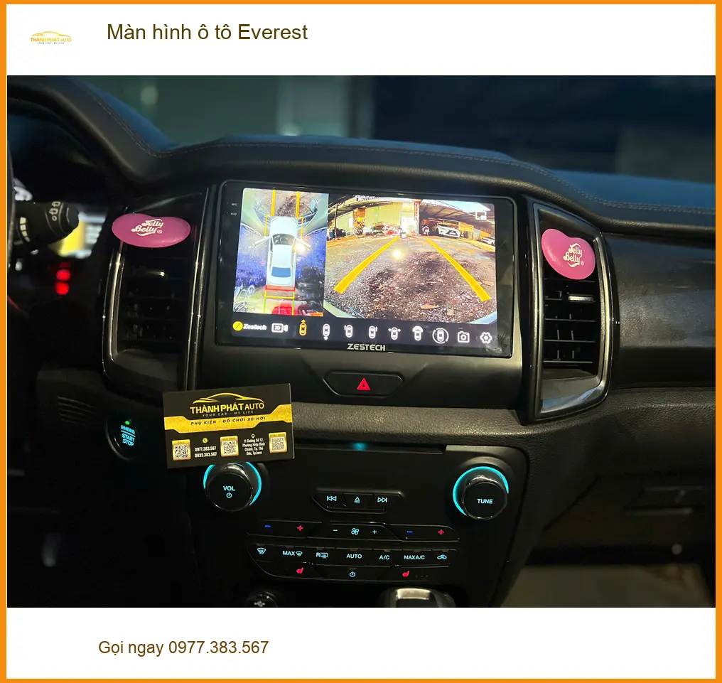 Anh Tấn lắp màn hình ô tô Ford Everest tại Quận 2 để nâng tầm trải nghiệm lái ảnh thực tế 5
