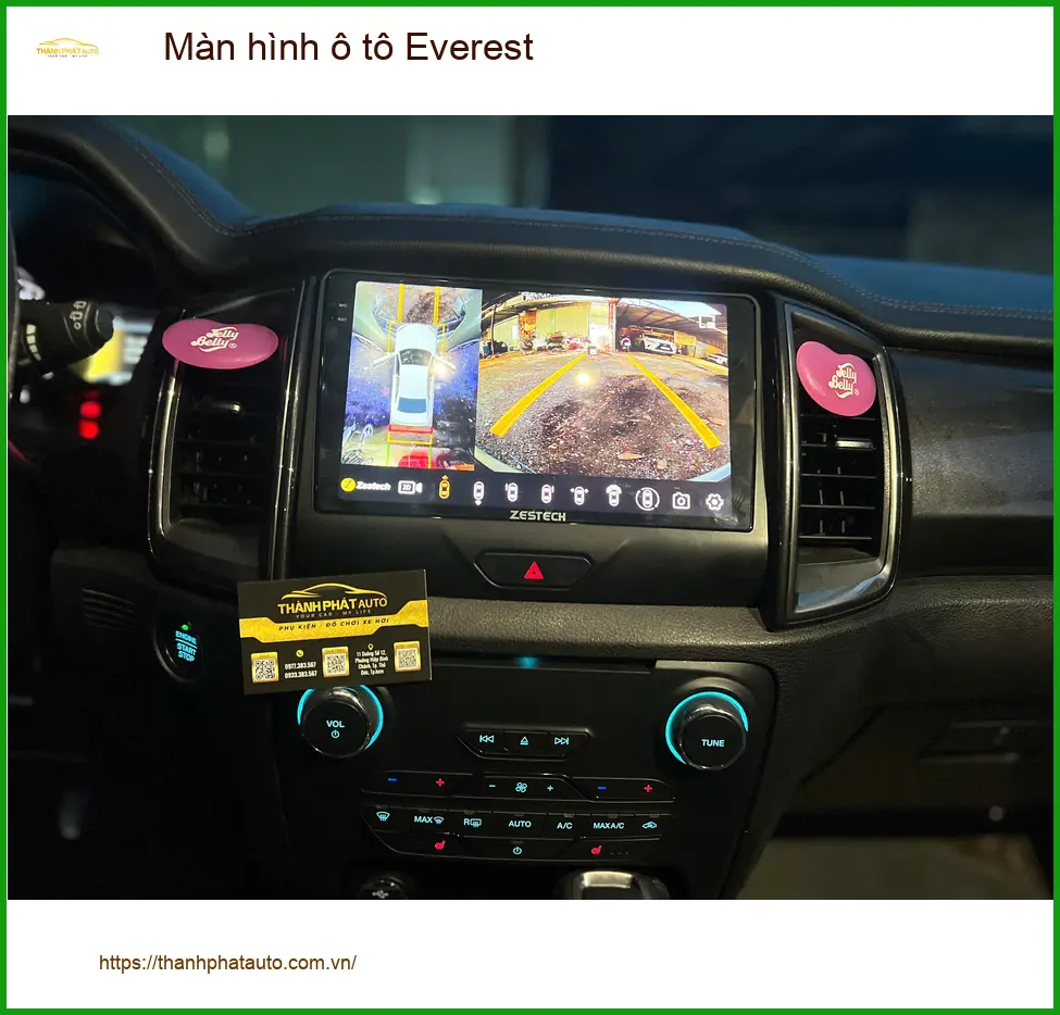 Anh Quang nâng cấp màn hình ô tô Ford Everest tại Quận 12 để có nhiều tính năng hơn ảnh thực tế 4