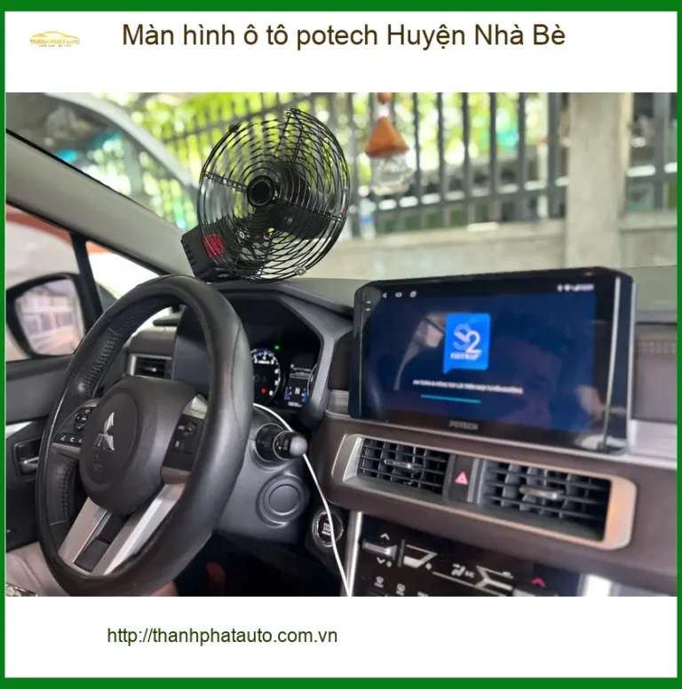 Nơi Lắp Màn Hình Android Ô Tô hình ô tô potech Huyện Nhà Bè - Giá Tốt TPHCM