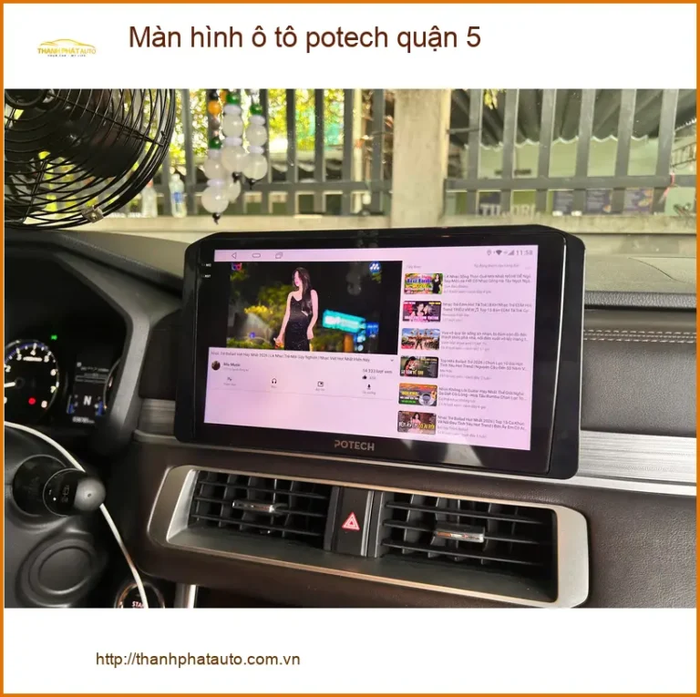 Trung Tâm Gắn Màn Hình Android Ô Tô hình ô tô potech quận 5 - Nâng Cấp Chính Hãng