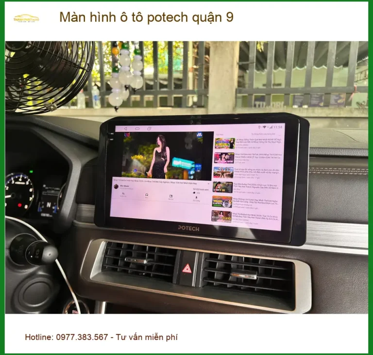 Trung Tâm Gắn Màn Hình Android Ô Tô hình ô tô potech quận 9 - Giá Tốt TPHCM