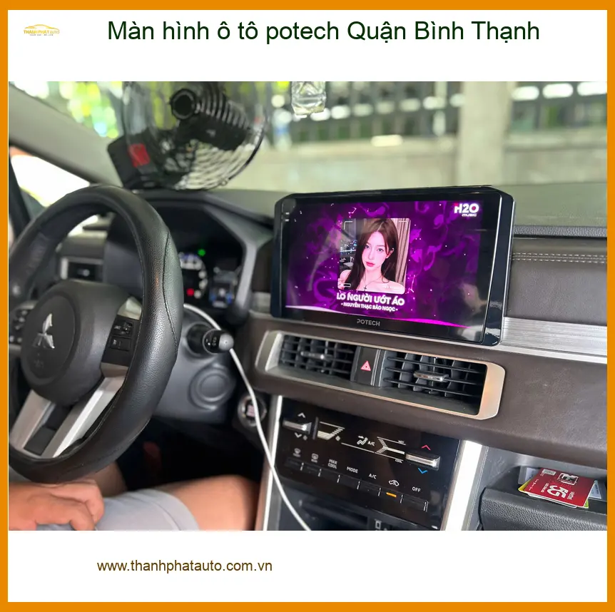 Địa Chỉ Lắp Màn Hình Android Ô Tô Potech Quận Bình Thạnh - Giá Tốt TPHCM ảnh thực tế 3