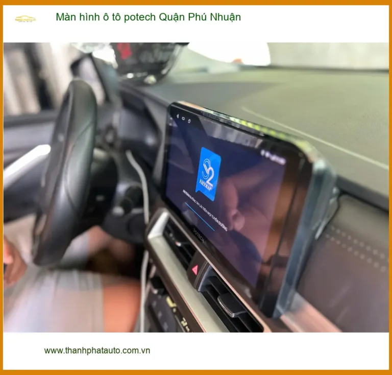 Địa Chỉ Gắn Màn Hình Android Ô Tô hình ô tô potech Quận Phú Nhuận - Giá Tốt TPHCM