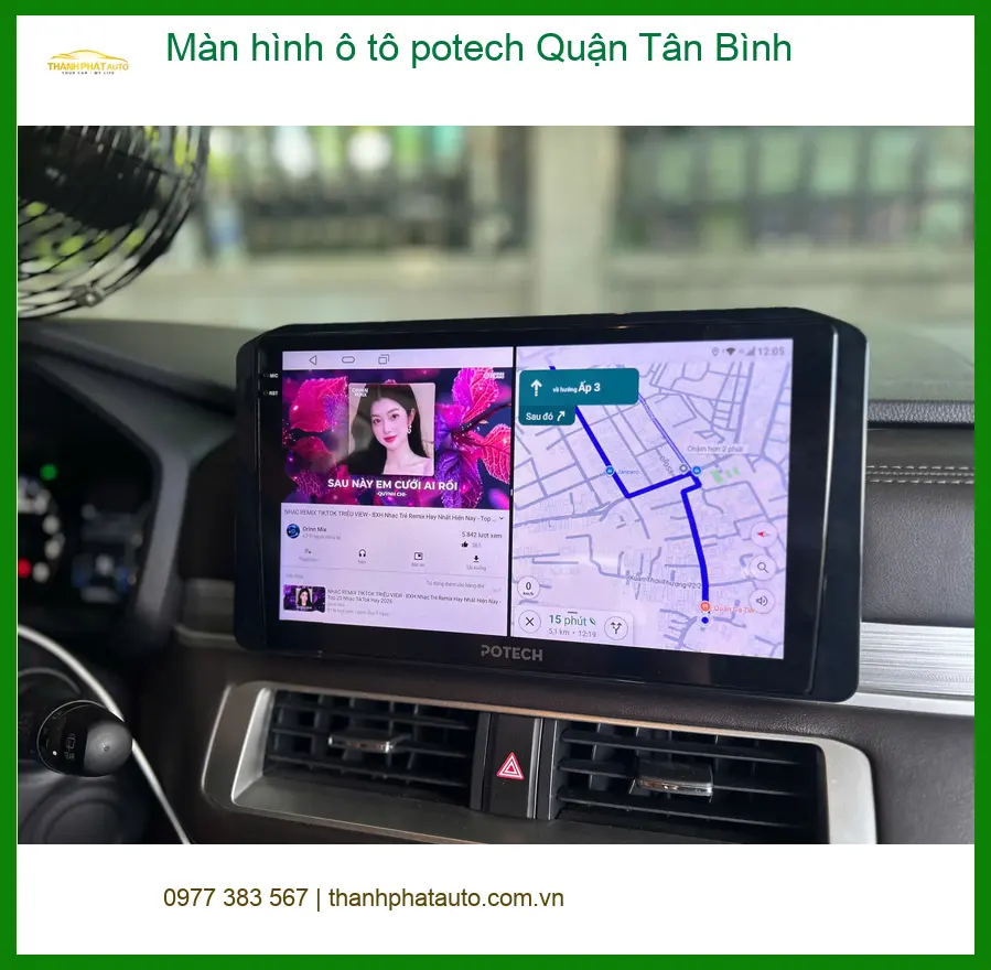 Màn Hình Android Ô Tô ảnh thực tế 2