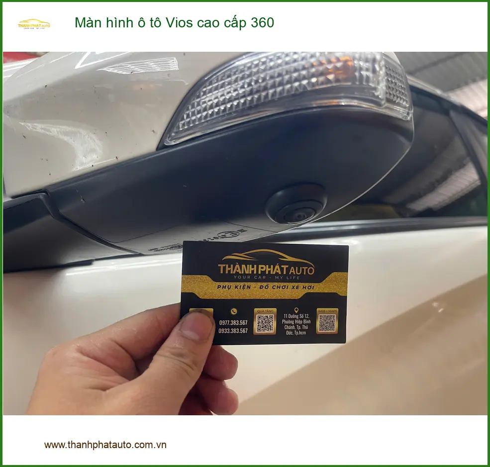 Anh Thành lắp màn hình 360 Vios cao cấp ở Nhà Bè để quan sát tiện lợi ảnh thực tế 3