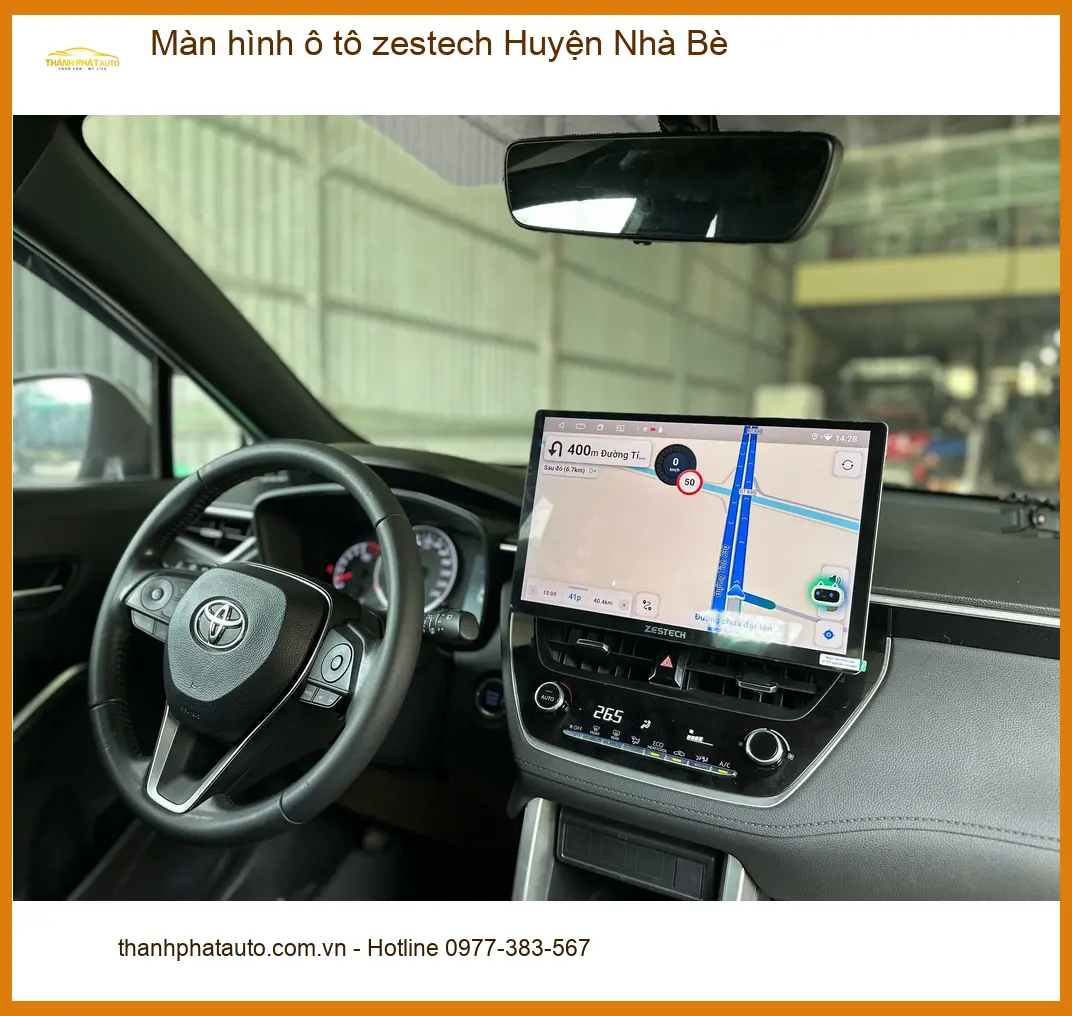 Nơi Lắp Màn Hình Android Ô Tô hình ô tô zestech Huyện Nhà Bè - Giá Tốt TPHCM