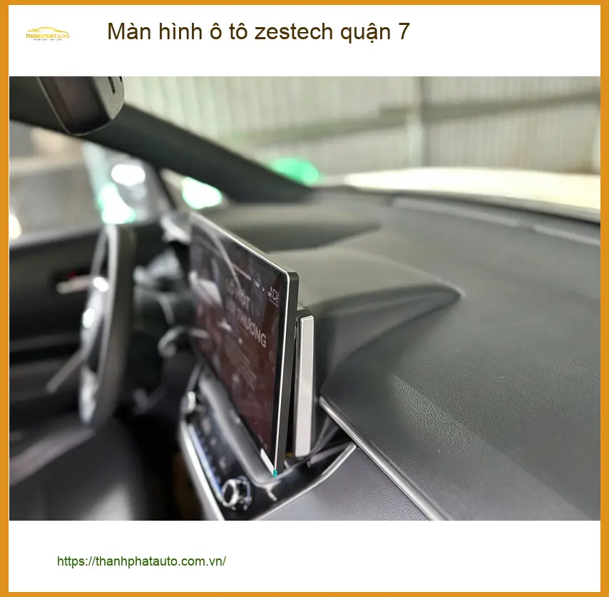 Địa Chỉ Lắp Màn Hình Android Ô Tô hình ô tô zestech quận 7 - Giá Tốt TPHCM ảnh thực tế 2