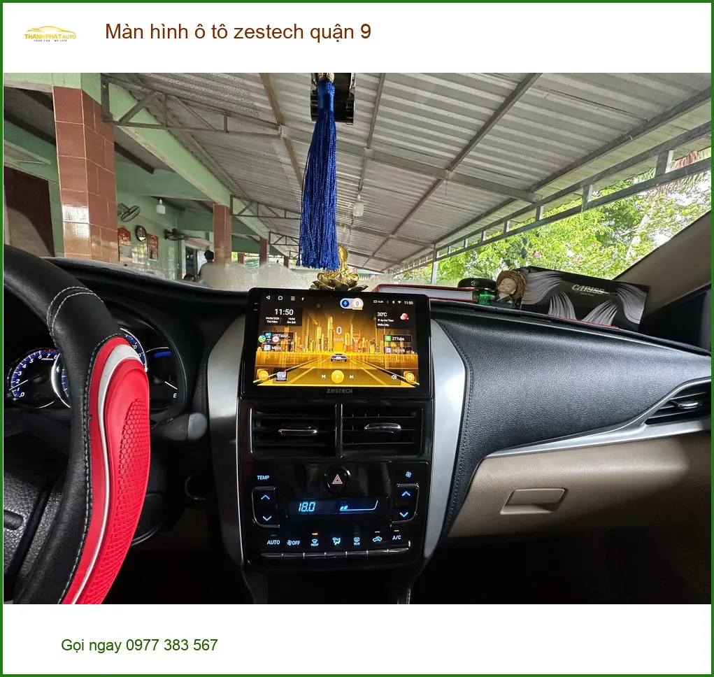 Địa Chỉ Lắp Màn Hình Android Ô Tô hình ô tô zestech quận 9 - Giá Tốt TPHCM ảnh thực tế 2