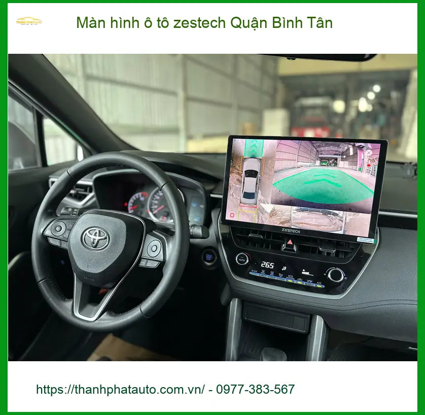Trung Tâm Lắp Màn Hình Android Ô Tô Zestech Quận Bình Tân - Nâng Cấp Chính Hãng