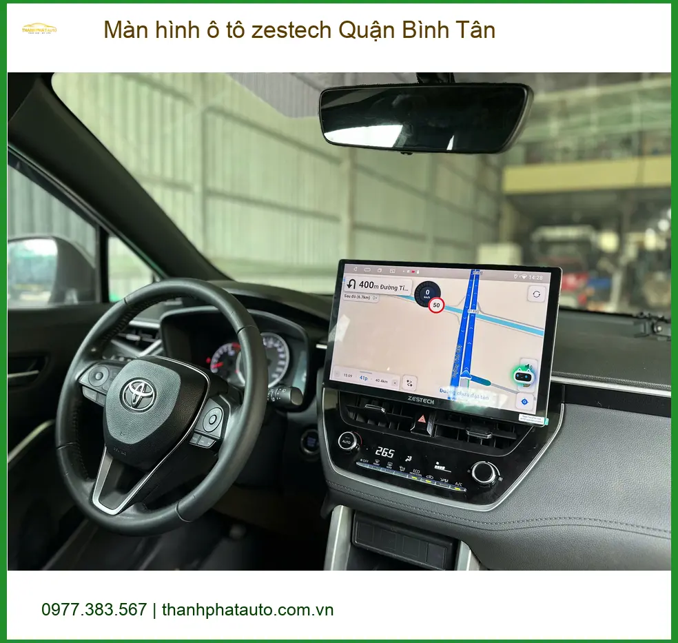 Trung Tâm Lắp Màn Hình Android Ô Tô Zestech Quận Bình Tân - Nâng Cấp Chính Hãng ảnh thực tế 3