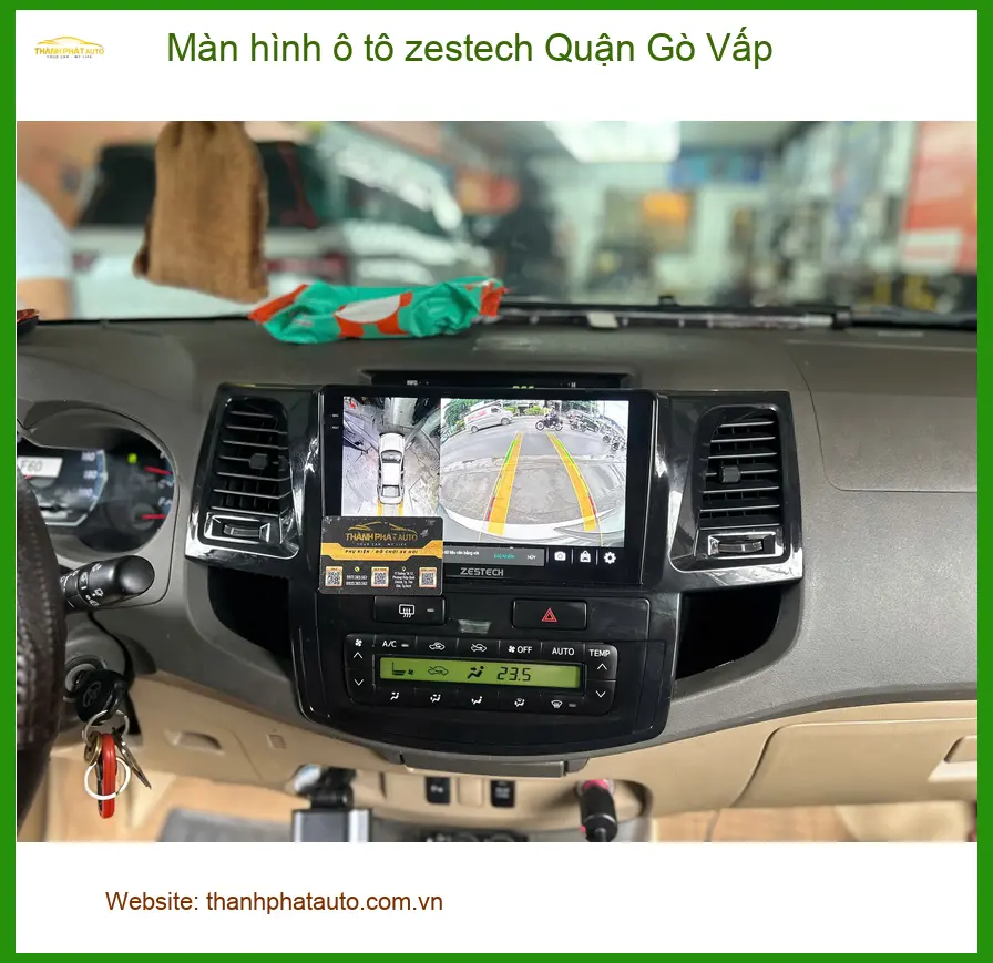Địa Chỉ Lắp Màn Hình Android Ô Tô Zestech Quận Gò Vấp - Lắp Đặt Uy Tín TPHCM ảnh thực tế 2