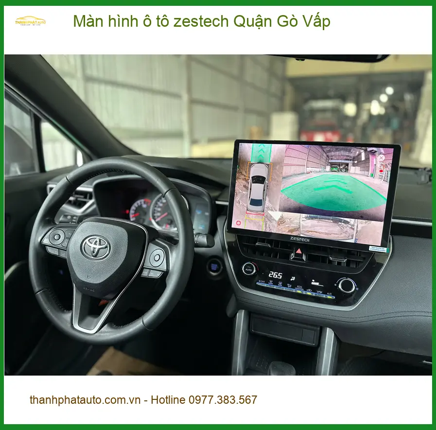 Địa Chỉ Lắp Màn Hình Android Ô Tô Zestech Quận Gò Vấp - Lắp Đặt Uy Tín TPHCM ảnh thực tế 3