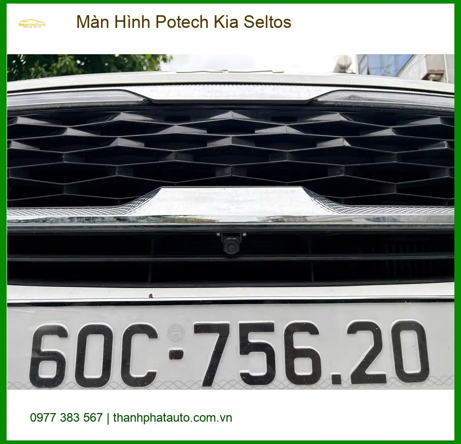 Anh Lộc lắp Màn Hình Potech Kia Seltos ở Hóc Môn vì cần nhiều tính năng hơn