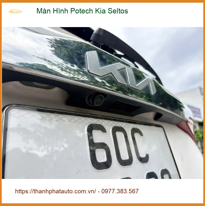 Anh Lộc lắp Màn Hình Potech Kia Seltos ở Hóc Môn vì cần nhiều tính năng hơn ảnh thực tế 2
