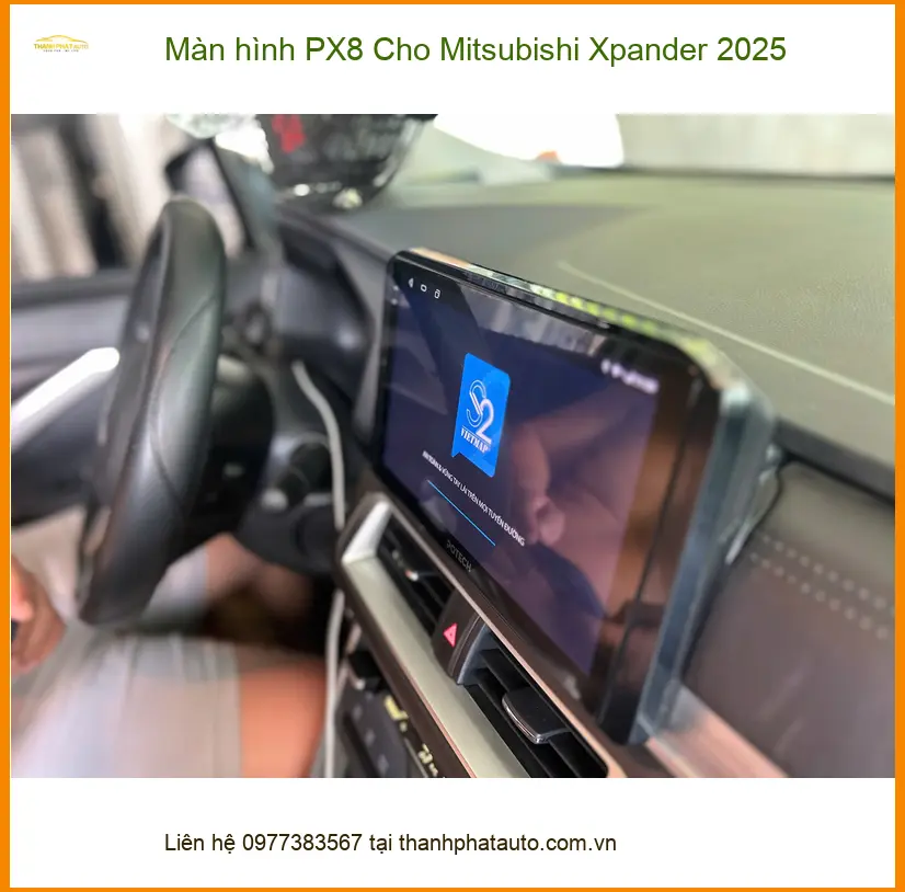 Anh Tuấn gắn Màn hình PX8 Cho Mitsubishi Xpander 2025 tại Quận 9 ảnh thực tế 3
