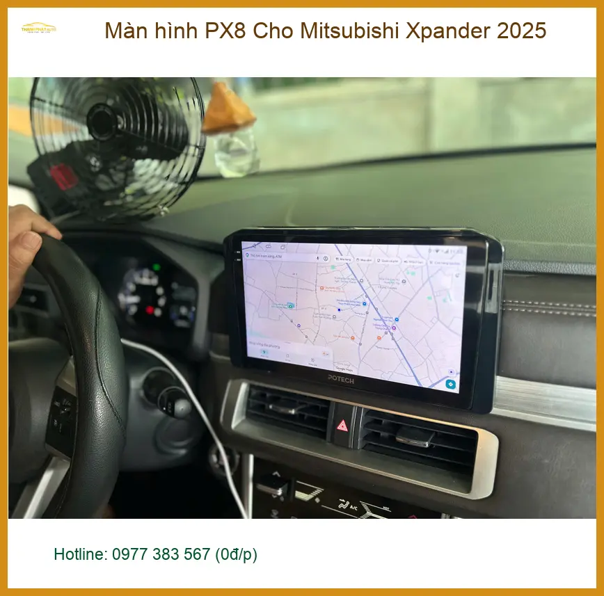 Anh Tuấn gắn Màn hình PX8 Cho Mitsubishi Xpander 2025 tại Quận 9 ảnh thực tế 4