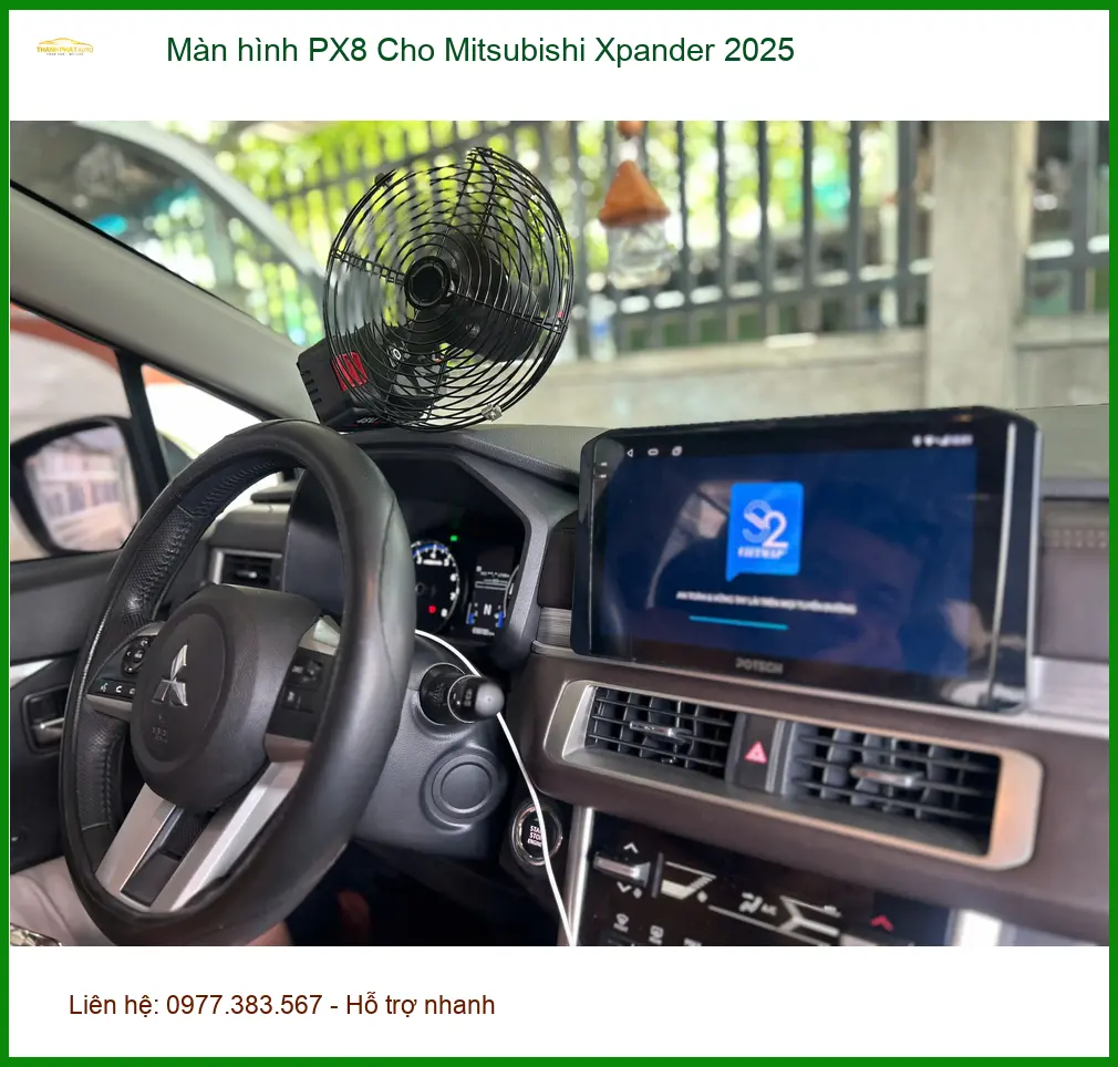 Anh Khang lắp Màn hình PX8 Mitsubishi Xpander 2025 tại Quận 5 ảnh thực tế 2