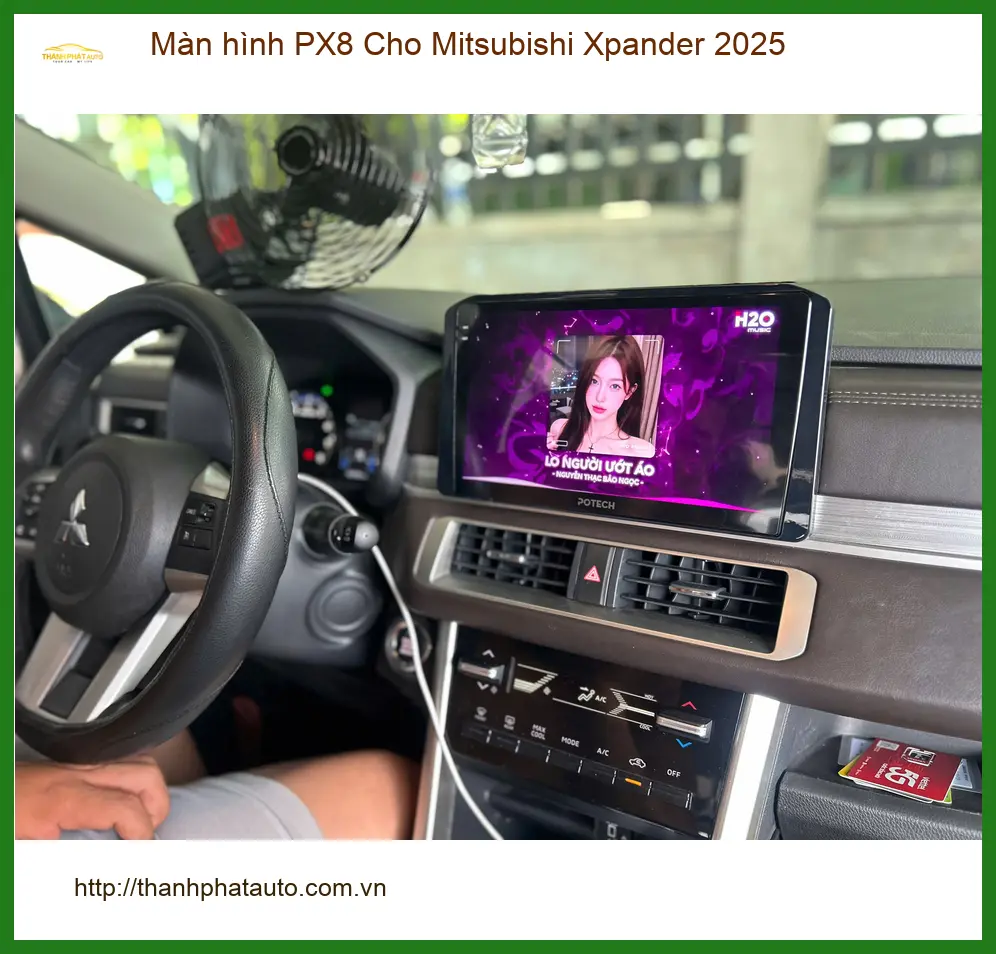 Anh Dũng lắp màn hình PX8 Mitsubishi Xpander 2025 tại Quận 4 tiện nghi hơn ảnh thực tế 3