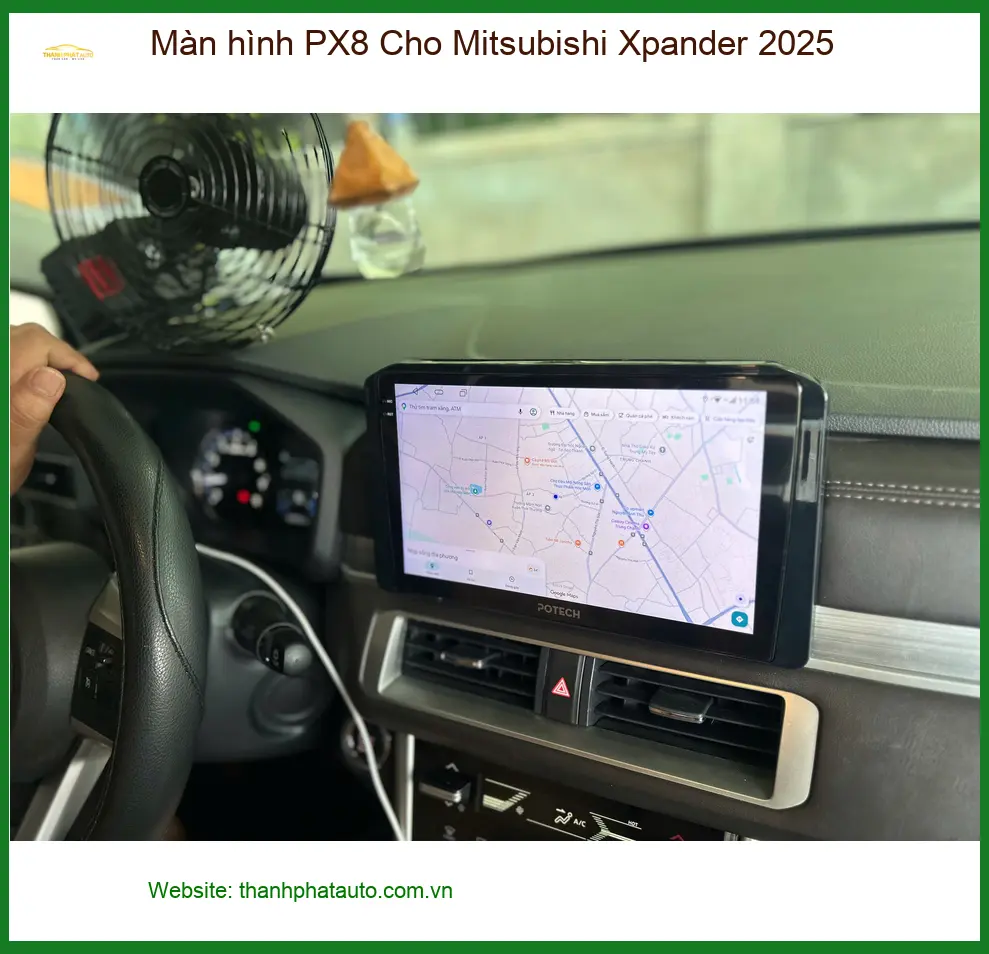 Anh Quốc Bảo gắn Màn hình PX8 Mitsubishi Xpander 2025 ở Quận Phú Nhuận ảnh thực tế 3
