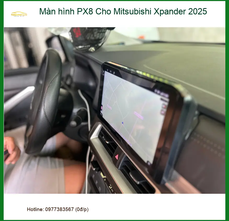 Anh Dũng lắp màn hình PX8 Mitsubishi Xpander 2025 tại Quận 4 tiện nghi hơn ảnh thực tế 4