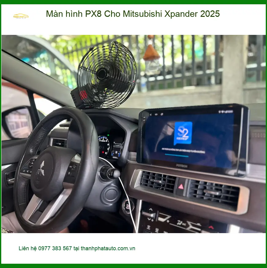 Anh Quốc Bảo gắn Màn hình PX8 Mitsubishi Xpander 2025 ở Quận Phú Nhuận ảnh thực tế 5