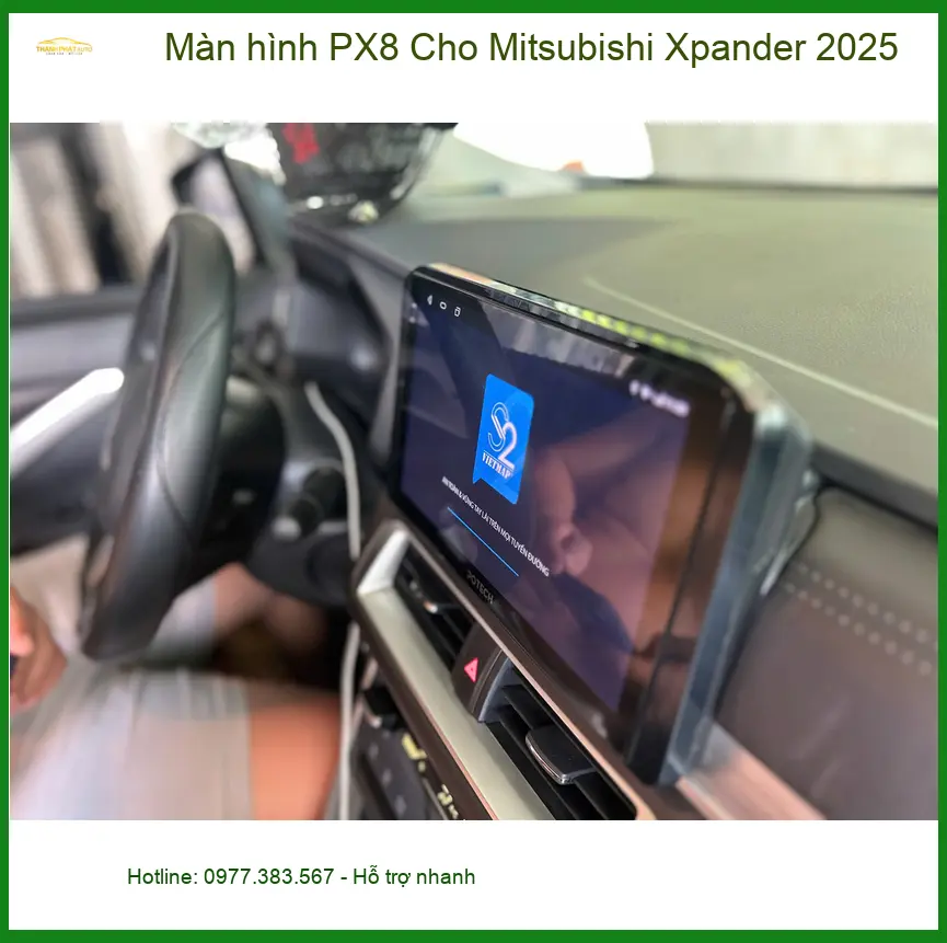 Anh Khang lắp Màn hình PX8 Mitsubishi Xpander 2025 tại Quận 5 ảnh thực tế 5