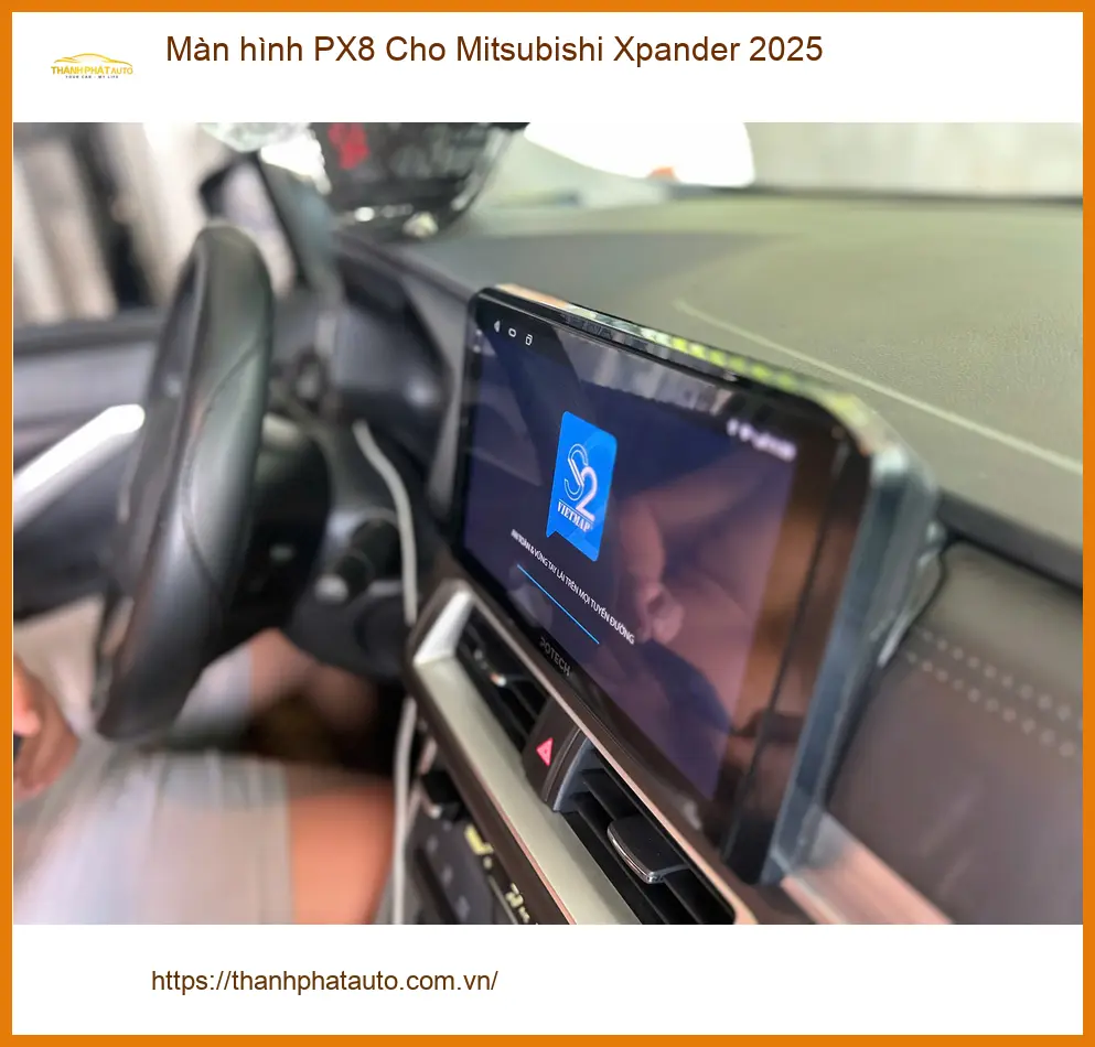 Anh Kiên lắp Màn hình PX8 cho Xpander 2025 Quận Tân Phú chính hãng ảnh thực tế 2