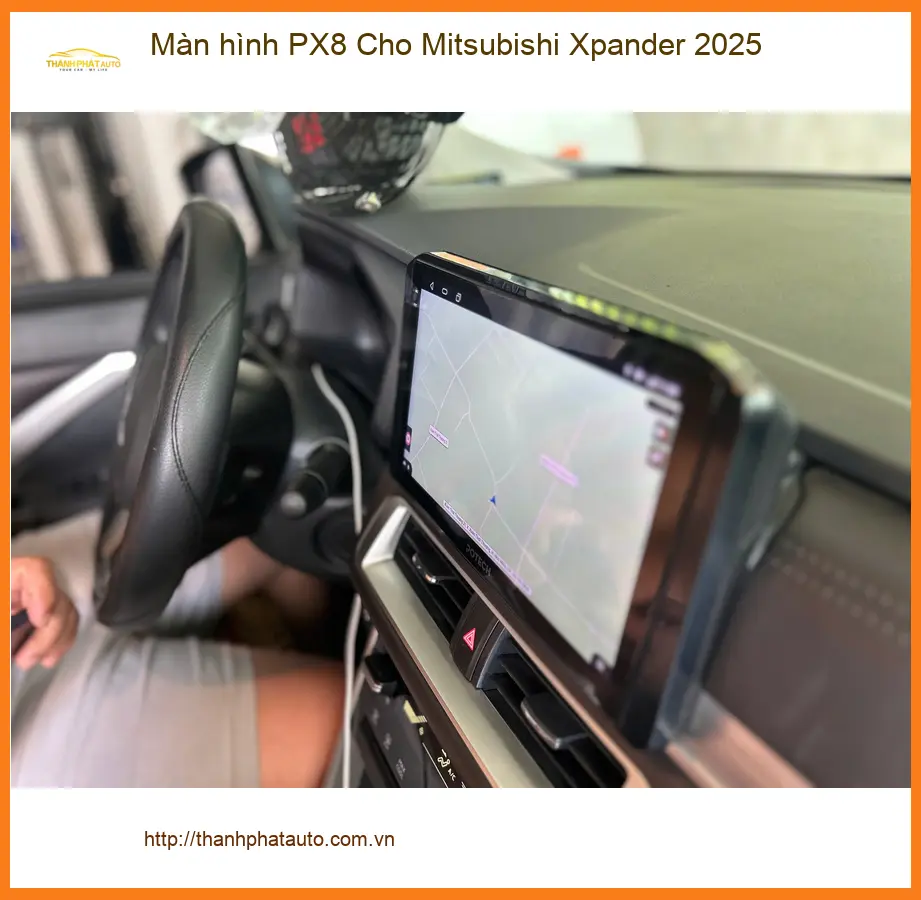 Anh Kiên lắp Màn hình PX8 cho Xpander 2025 Quận Tân Phú chính hãng ảnh thực tế 4