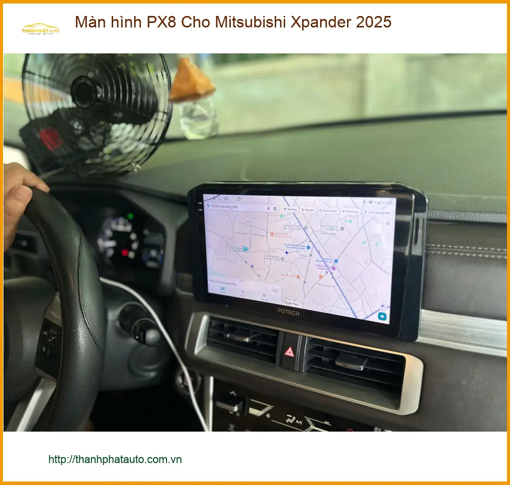 Anh Tấn nâng cấp Màn hình PX8 cho Mitsubishi Xpander 2025 tại Nhà Bè ảnh thực tế 4