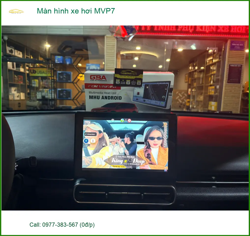 Anh Tùng lắp Màn hình xe hơi MVP7 cho Hyundai Accent tại Quận 12 để nâng cấp trải nghiệm lái ảnh thực tế 4