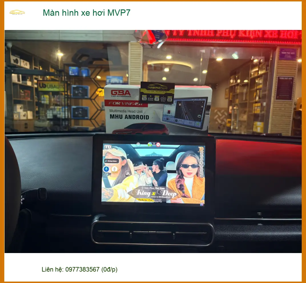 Anh Quang lắp màn hình xe hơi MVP7 cho Mazda CX-5 tại Bình Thạnh để nâng tầm giải trí ảnh thực tế 2