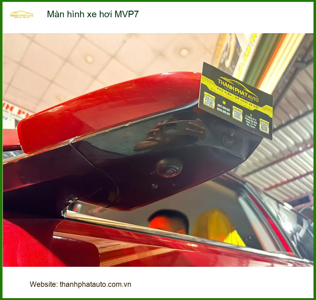 Anh Tấn lắp Màn hình xe hơi MVP7 cho Hyundai Accent tại Hóc Môn để xem bản đồ và giải trí