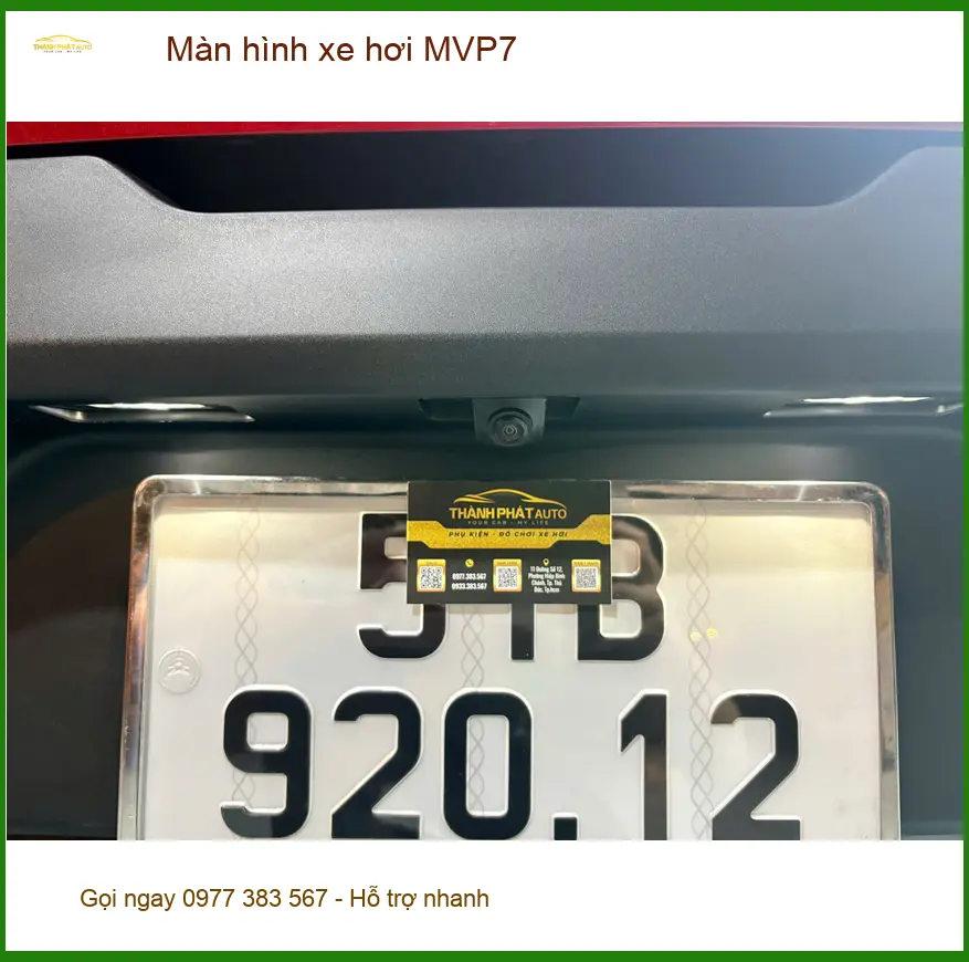Chị Hồng Liên lắp Màn hình xe hơi MVP7 cho Hyundai Kona ở Quận Tân Bình