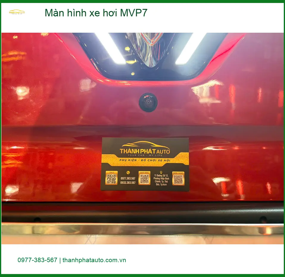 Chị Hồng Liên lắp Màn hình xe hơi MVP7 cho Hyundai Kona ở Quận Tân Bình ảnh thực tế 4