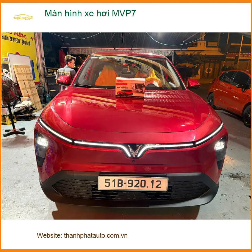 Anh Khải lắp màn hình xe hơi MVP7 cho Honda Civic tại Quận Tân Phú để nâng tầm giải trí ảnh thực tế 3
