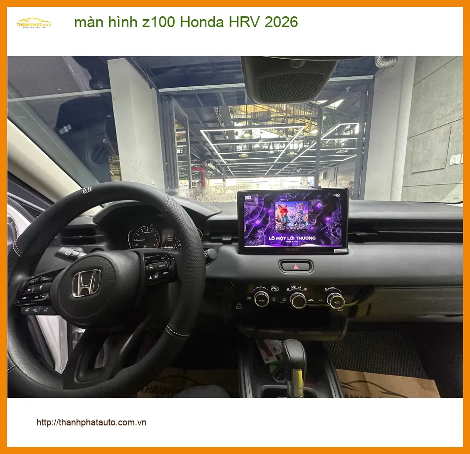 Anh Trọng nâng cấp màn hình Z100 cho Honda HRV 2026 tại Quận Gò Vấp