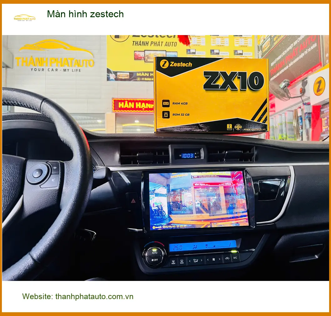 Anh Long lắp màn hình Zestech cho Hyundai Accent tại Quận 11 để trải nghiệm giải trí tốt hơn ảnh thực tế 2