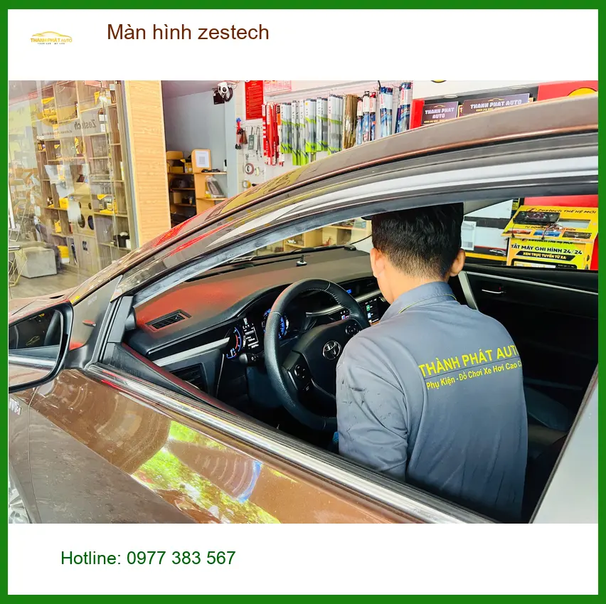 Anh Khang nâng cấp Màn hình Zestech cho Honda HR-V tại Quận 9 để hành trình thêm tiện nghi