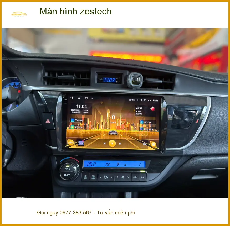 Anh Khang nâng cấp Màn hình Zestech cho Honda HR-V tại Quận 9 để hành trình thêm tiện nghi ảnh thực tế 4