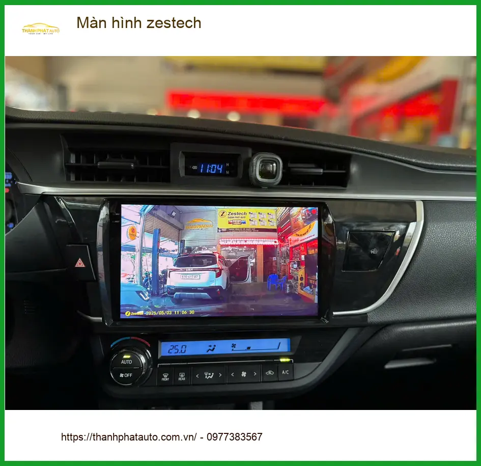 Anh Quang nâng cấp Màn hình Zestech cho Honda CRV tại Quận Gò Vấp ảnh thực tế 2