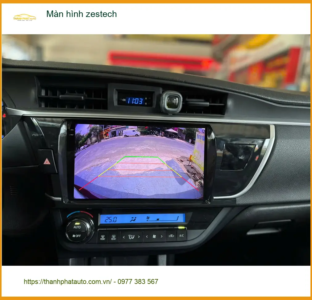 Anh Quang nâng cấp Màn hình Zestech cho Honda CRV tại Quận Gò Vấp ảnh thực tế 3