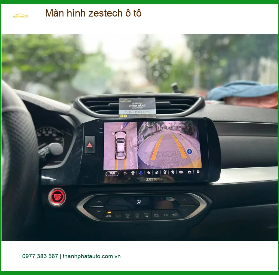 Anh Lộc nâng cấp màn hình Zestech cho Hyundai Accent tại Quận 12 ảnh thực tế 2