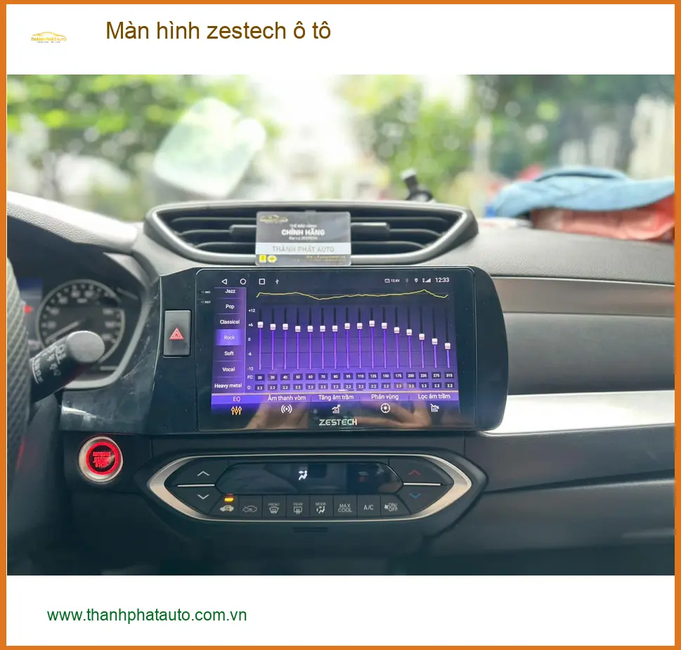 Anh Lộc nâng cấp màn hình Zestech cho Hyundai Accent tại Quận 12 ảnh thực tế 3