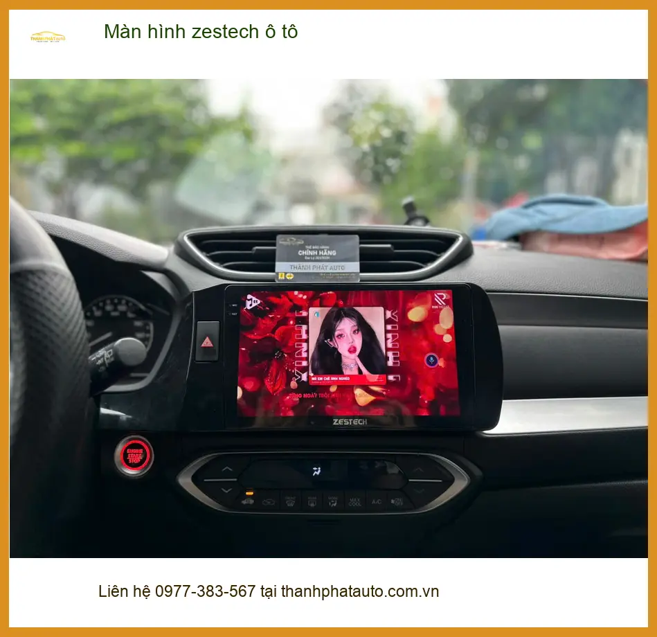 Anh Lộc nâng cấp màn hình Zestech cho Hyundai Accent tại Quận 12 ảnh thực tế 5